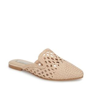 New Chinese Laundry Kristen Cavallari Leather Basket Weave Woven Mule Shoes 10